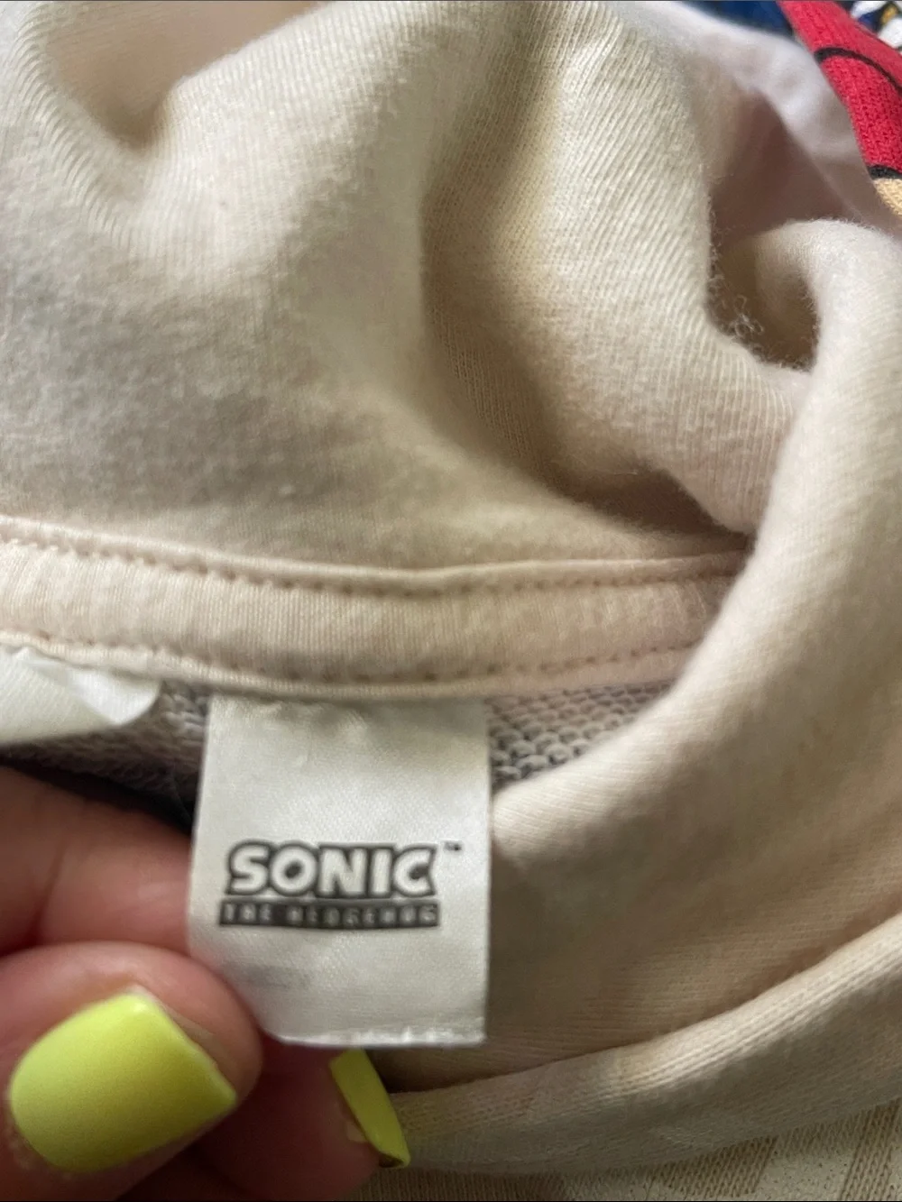 Boys sonic the hedgehog hoodie